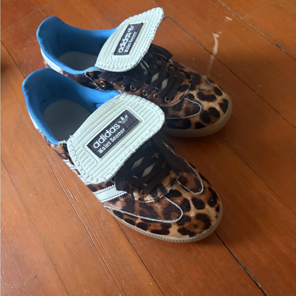 adidas Wales Bonner Leopard Print Sneakers